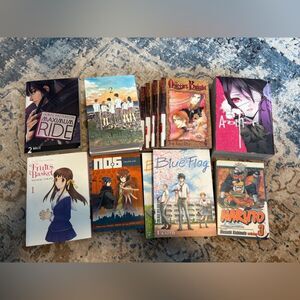 Manga books lot of 13 Assorted